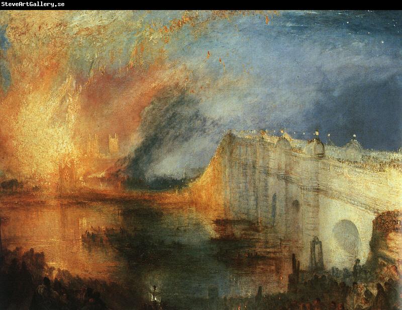 Joseph Mallord William Turner The Burning of the Houses of Parliament